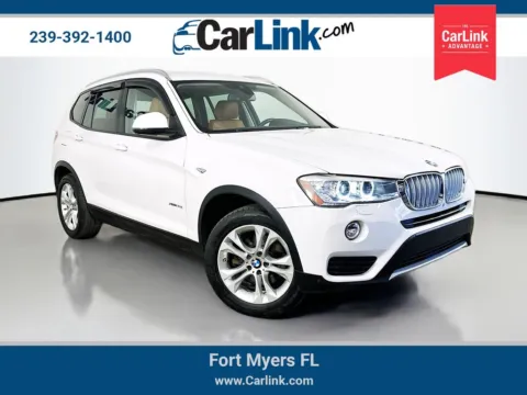 White 2016 BMW X3 xDrive35i for sale in Fort Myers, FL