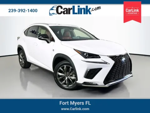 White 2020 Lexus NX 300 F Sport for sale in Fort Myers, FL