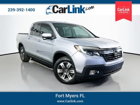 Silver 2019 Honda Ridgeline RTL-T for sale in Fort Myers, FL
