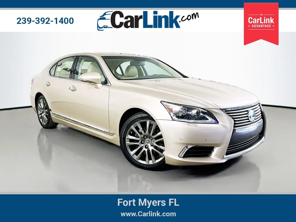 Beige 2015 Lexus LS 460 for sale in Fort Myers, FL