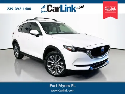 White 2019 Mazda CX-5 Grand Touring Reserve for sale in Fort Myers, FL