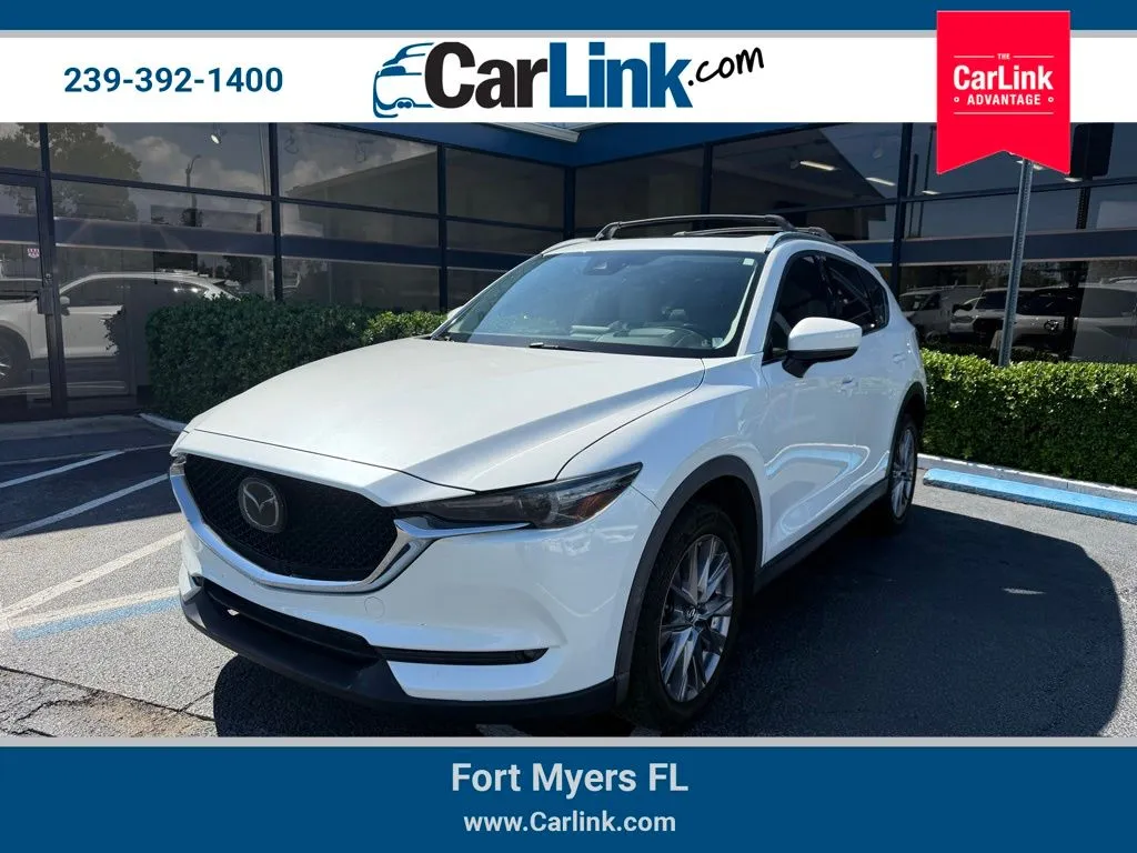 White 2019 Mazda CX-5 Grand Touring Reserve for sale in Fort Myers, FL