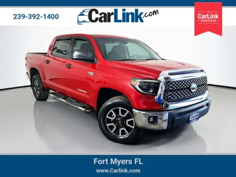 Red 2020 Toyota Tundra SR5 for sale in Fort Myers, FL