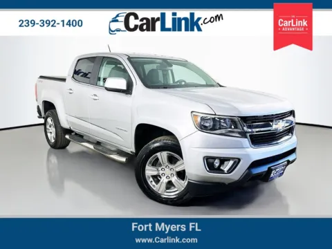 Silver 2017 Chevrolet Colorado LT for sale in Fort Myers, FL