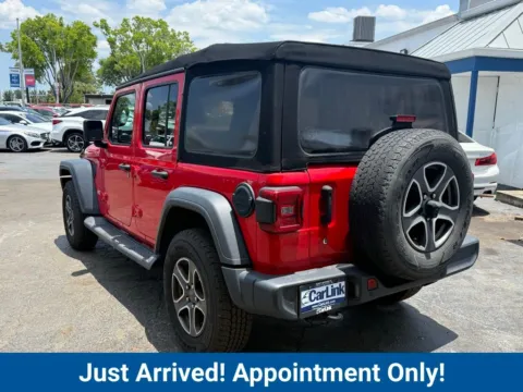 Another view of 2020 Jeep Wrangler Unlimited Sport S for sale in Fort Myers, FL at CarLink Fort Myers