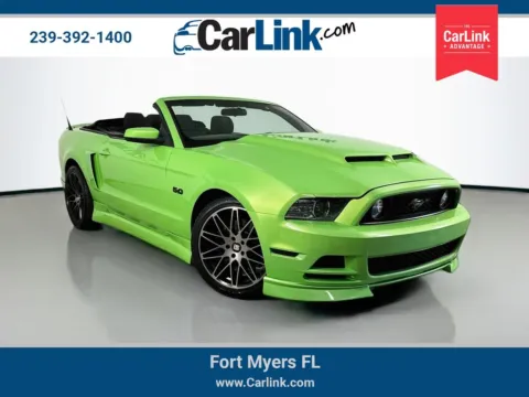 Green 2014 Ford Mustang GT for sale in Fort Myers, FL