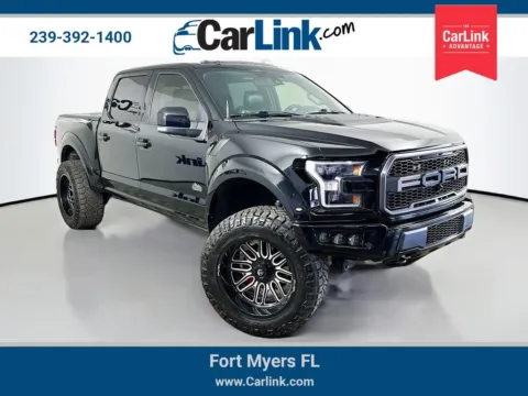 Black 2018 Ford F-150 Raptor for sale in Fort Myers, FL