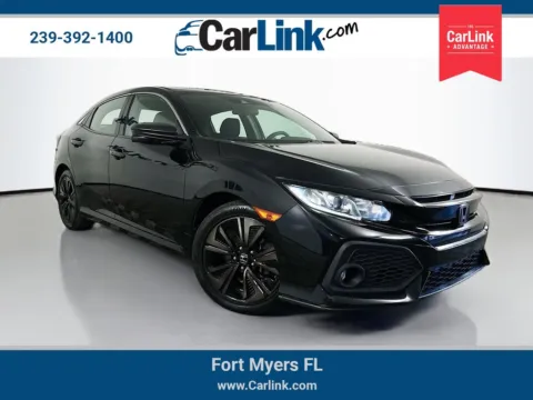 Black 2019 Honda Civic EX for sale in Fort Myers, FL