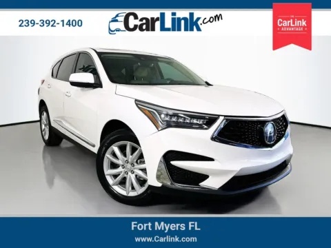 White 2019 Acura RDX for sale in Fort Myers, FL