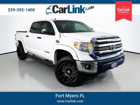 White 2016 Toyota Tundra SR5 for sale in Fort Myers, FL