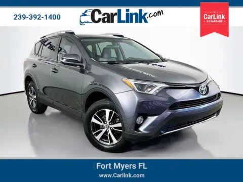 Gray 2016 Toyota RAV4 XLE for sale in Fort Myers, FL