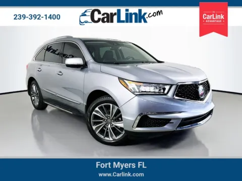 Silver 2017 Acura MDX 3.5L for sale in Fort Myers, FL