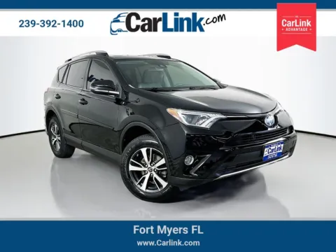 Black 2016 Toyota RAV4 XLE for sale in Fort Myers, FL