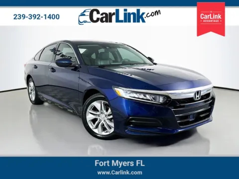 Black 2020 Honda Accord LX for sale in Fort Myers, FL