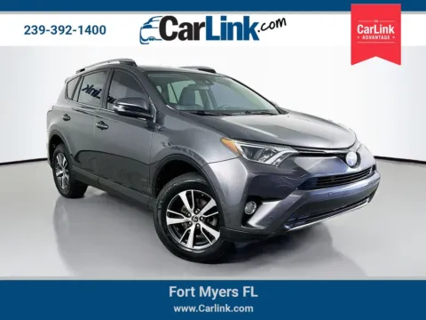 Gray 2018 Toyota RAV4 XLE for sale in Fort Myers, FL