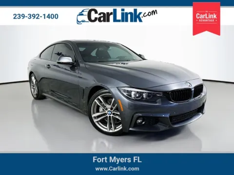 Gray 2018 BMW 4 Series 430i for sale in Fort Myers, FL