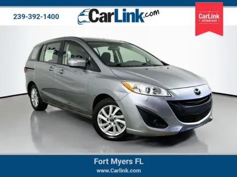 Silver 2015 Mazda Mazda5 Sport for sale in Fort Myers, FL