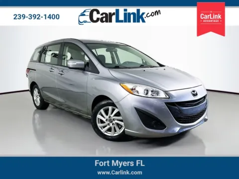 Silver 2015 Mazda Mazda5 Sport for sale in Fort Myers, FL