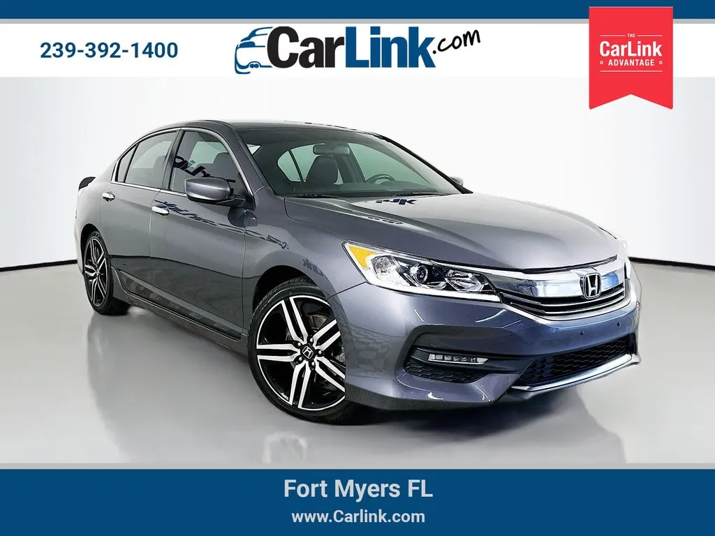 Gray 2017 Honda Accord Sport Special Edition for sale in Fort Myers, FL