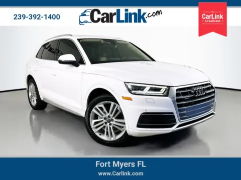 White 2018 Audi Q5 2.0T Premium Plus for sale in Fort Myers, FL