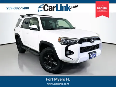 White 2016 Toyota 4Runner SR5 Premium for sale in Fort Myers, FL
