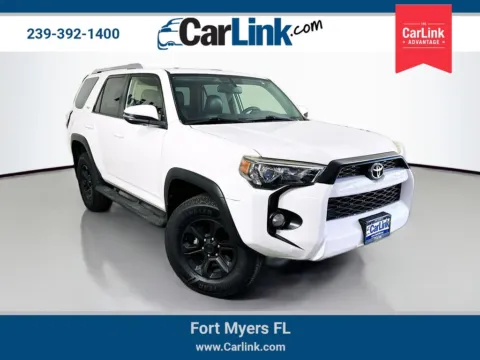 White 2016 Toyota 4Runner SR5 Premium for sale in Fort Myers, FL