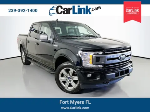 Black 2018 Ford F-150 XLT for sale in Fort Myers, FL