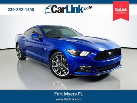 Blue 2017 Ford Mustang GT Premium for sale in Fort Myers, FL