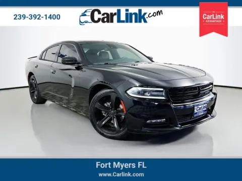 Black 2018 Dodge Charger SXT for sale in Fort Myers, FL