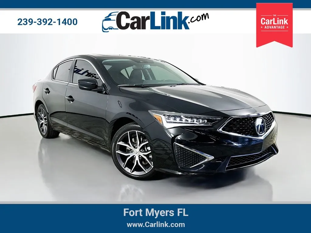 Black 2021 Acura ILX Premium Package for sale in Fort Myers, FL
