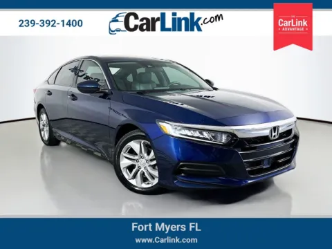 Black 2020 Honda Accord LX for sale in Fort Myers, FL