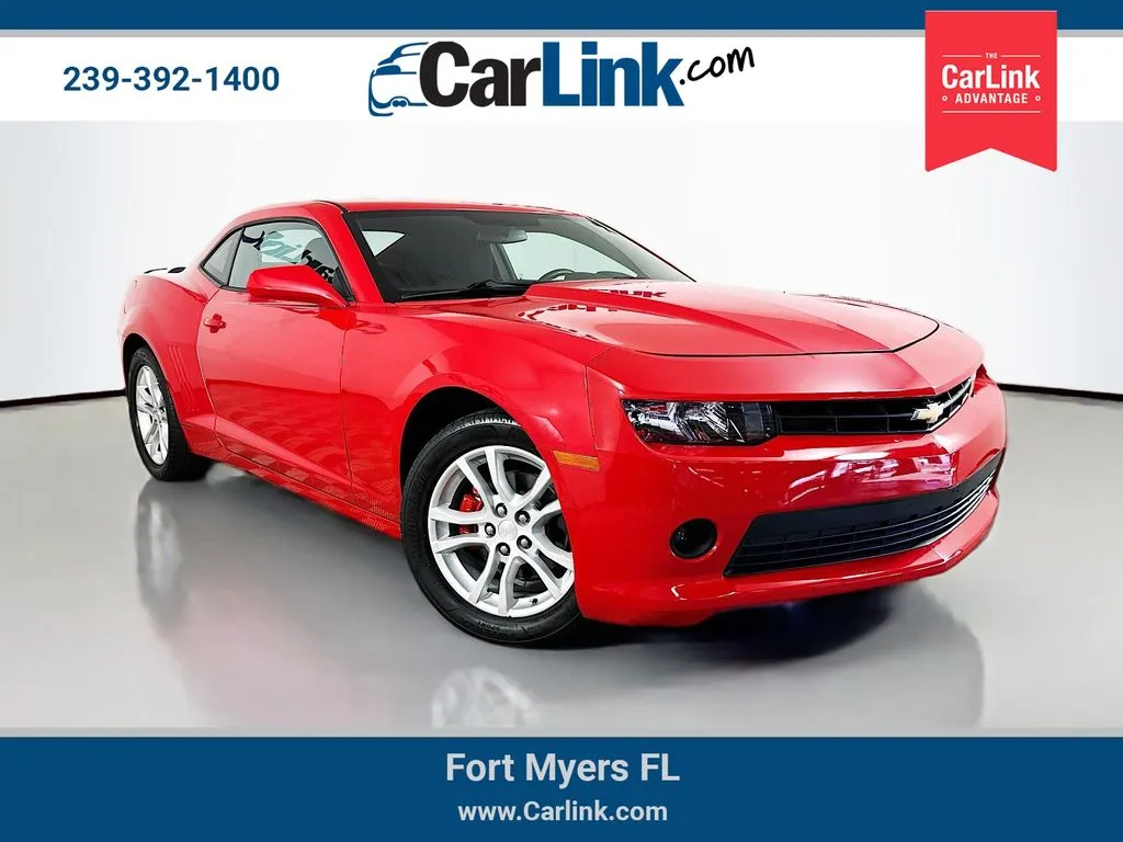 Red 2014 Chevrolet Camaro 1LT for sale in Fort Myers, FL