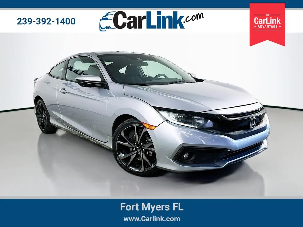 Gray 2019 Honda Civic Sport for sale in Fort Myers, FL