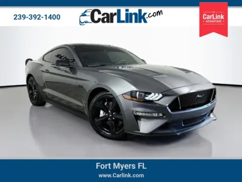 Gray 2021 Ford Mustang GT Premium for sale in Fort Myers, FL