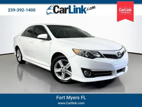 White 2012 Toyota Camry SE for sale in Fort Myers, FL