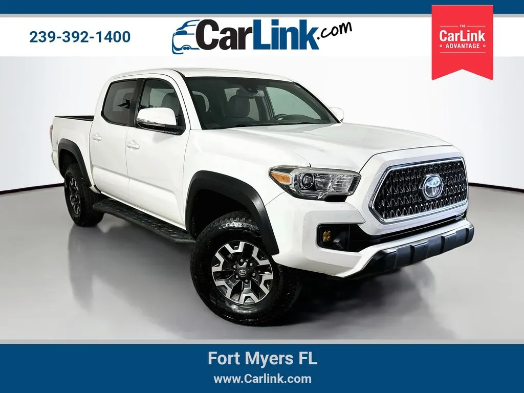 White 2019 Toyota Tacoma TRD Off-Road for sale in Fort Myers, FL