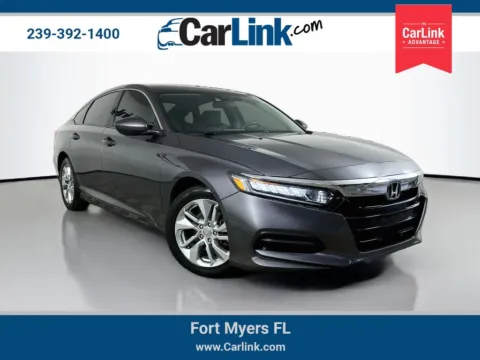 Gray 2019 Honda Accord LX for sale in Fort Myers, FL
