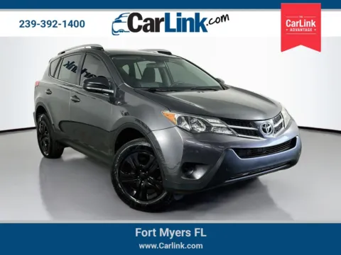 Gray 2015 Toyota RAV4 LE for sale in Fort Myers, FL
