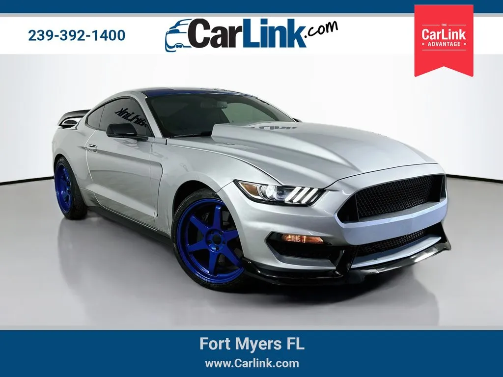 Silver 2015 Ford Mustang GT Premium for sale in Fort Myers, FL