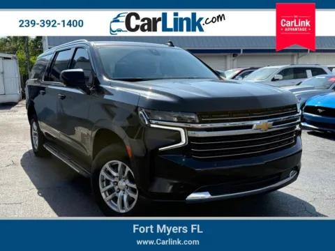 Black 2021 Chevrolet Suburban LT for sale in Fort Myers, FL