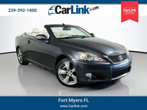 Gray 2010 Lexus IS 350 C for sale in Fort Myers, FL