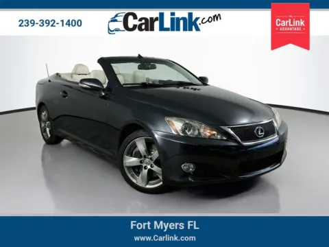 Gray 2010 Lexus IS 350 C for sale in Fort Myers, FL