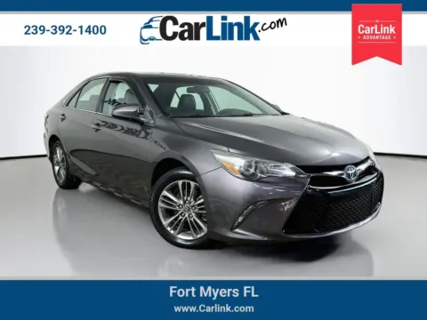 Gray 2016 Toyota Camry SE for sale in Fort Myers, FL