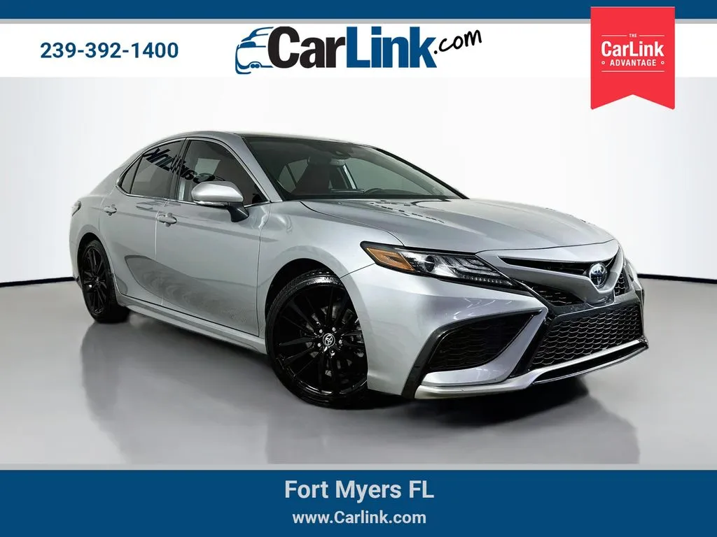 Silver 2023 Toyota Camry XSE for sale in Fort Myers, FL