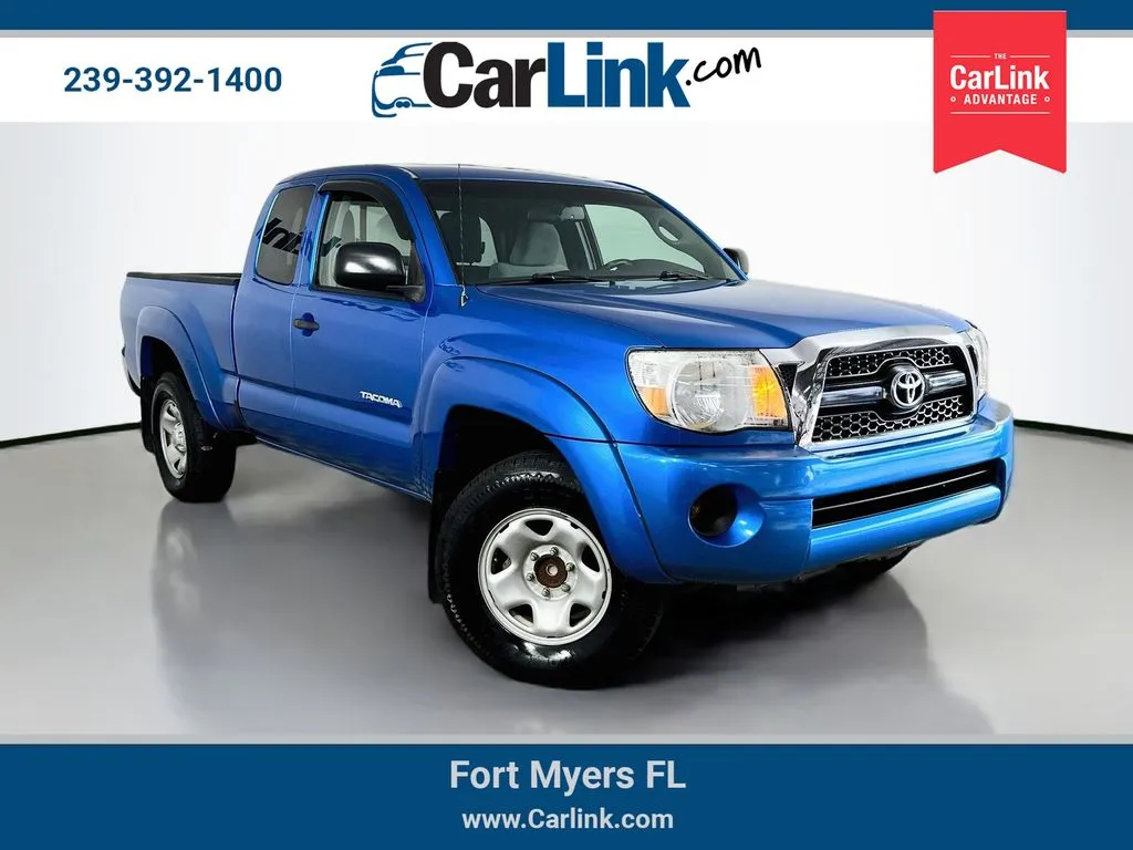 Blue 2011 Toyota Tacoma PreRunner for sale in Fort Myers, FL