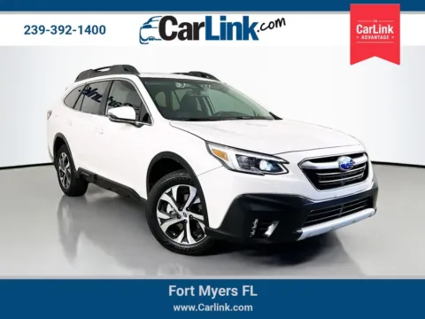 White 2020 Subaru Outback Limited XT for sale in Fort Myers, FL