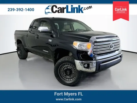 Black 2016 Toyota Tundra Limited for sale in Fort Myers, FL