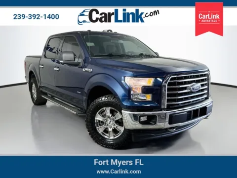 Blue 2017 Ford F-150 XLT for sale in Fort Myers, FL