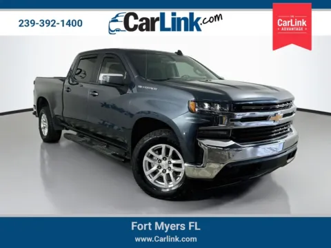 Gray 2021 Chevrolet Silverado 1500 LT for sale in Fort Myers, FL