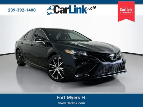 Black 2023 Toyota Camry SE for sale in Fort Myers, FL